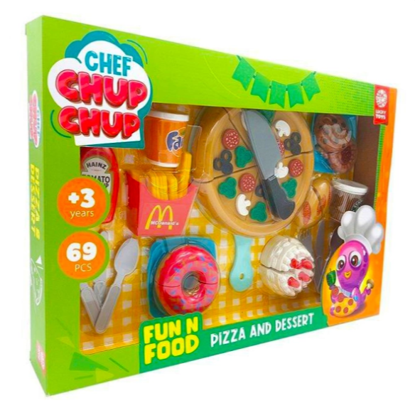ست سرآشپز Chef Chup Chup 69pcs